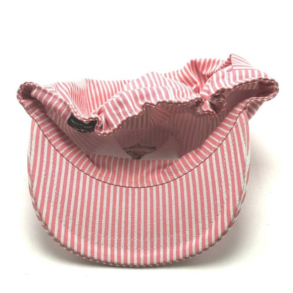 Alaska Striped Womens Hat Cap Fitted Small Embroidered Train Travel Vacation - Picture 8 of 10